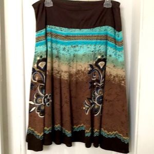 Boho Western skirt